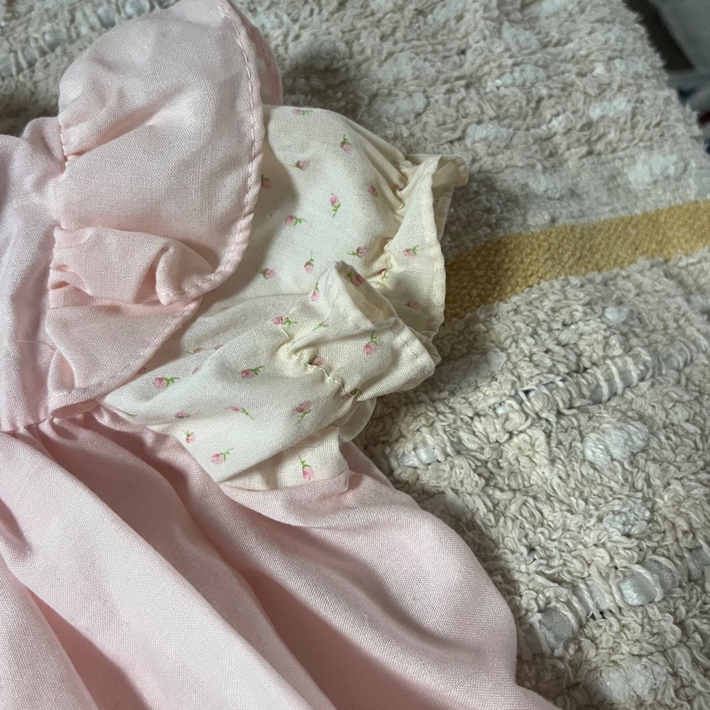 B 28 Vintage Infant Dress with Underdress - Picture 3 of 5